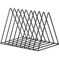 Nordic iron triangle magazine rack office desktop magazine storage rack